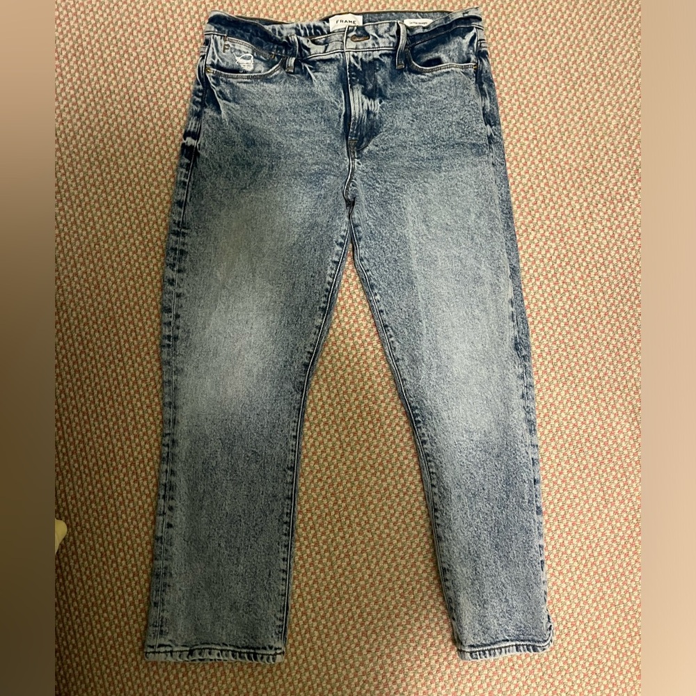 Frame Le High Straight Jean